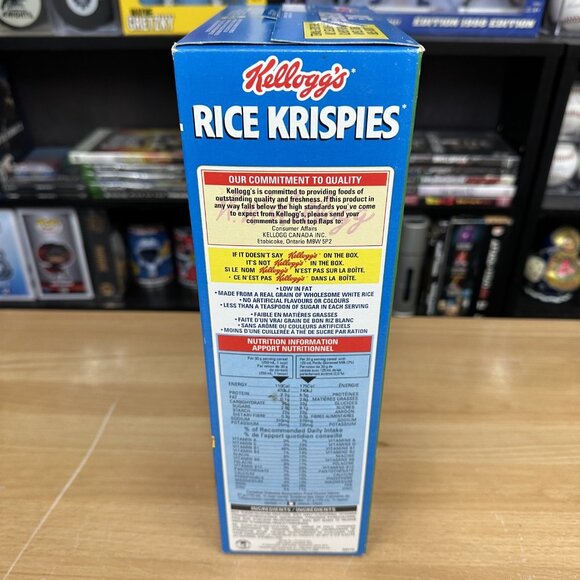 Rice Krispies Toronto Blue Jays 1992 World Series Commemorative Cereal Box - Picture 4 of 7